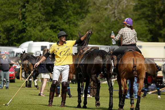 Las Estrellas v Four Quarters Blue in the final of the Jubilee Cup Polo match 2013.06.02