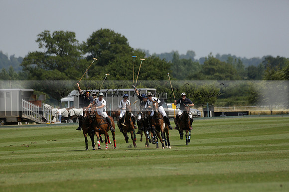 Silver Fox v Wintershall in a July 4 Goal Polo match 2013.07.17
