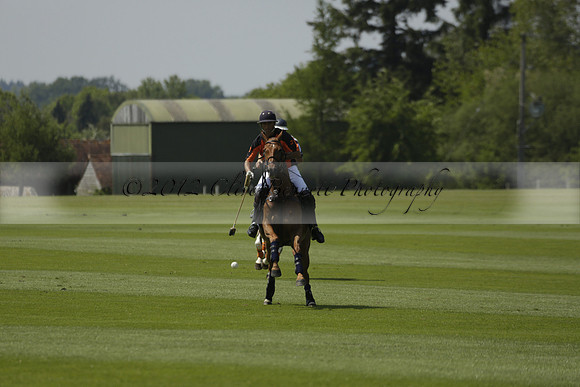 Four Quarters Orange v Montana in a Cicero Cup Polo match 2013.06.06