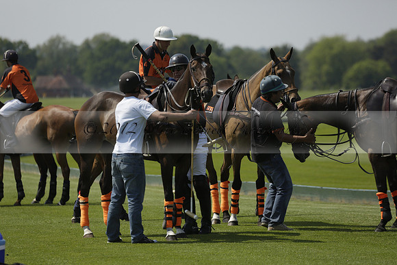 Four Quarters Orange v Montana in a Cicero Cup Polo match 2013.06.06