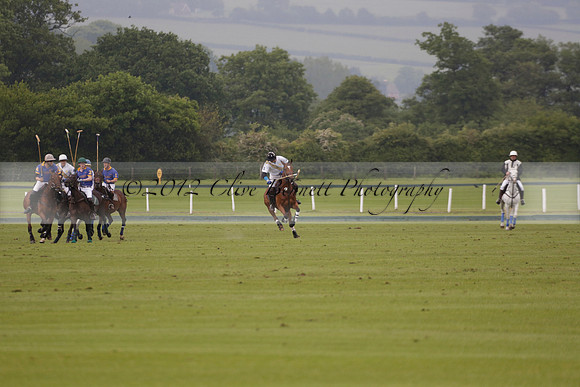 Burningfold v Combe Place in a June 4 Goal Cup polo match 2013.06.11