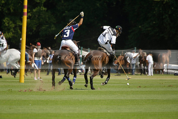 Zacara v Les Lions in a Veuve Clicquot Gold Cup Polo Match 2013.07.06