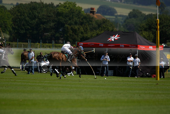 Enigma v Dubai in a Veuve Clicquot Gold Cup Polo Match 2013.07.08