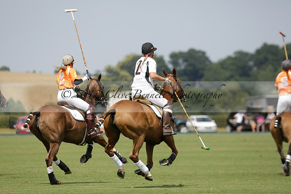 Cowdray Vikings v Enigma in a Bloom British Ladies Open Championship Polo match 2013.07.17