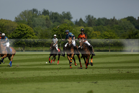 Four Quarters Orange v Montana in a Cicero Cup Polo match 2013.06.06