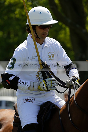 Black Bears v Salkeld in a Cartier Queens Cup polo match 2013.06.05