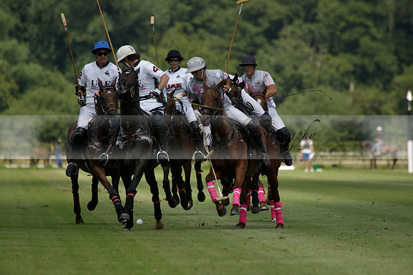 Talandracas v UAE Polo Team in a Veuve Clicquot Gold Cup Polo Match 2013.07.13