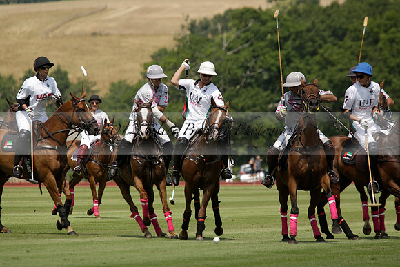 Talandracas v UAE Polo Team in a Veuve Clicquot Gold Cup Polo Match 2013.07.13