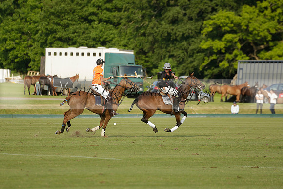 Shoreline v Cowdray Vikings in a Easebourne Cup Semi-final Polo match 2013.06.07