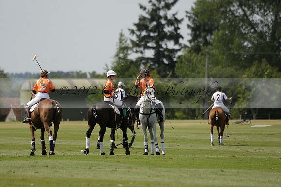 Cowdray Vikings v Enigma in a Bloom British Ladies Open Championship Polo match 2013.07.17