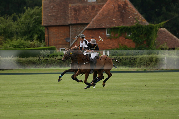 Beau Design v Boscom in an August Rother Cup 4 goal polo match at Cowdray Park Polo Club on Wednesday 07 August 2013