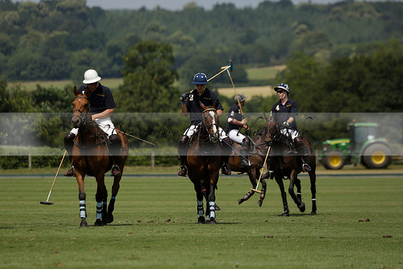 Silver Fox v Wintershall in a July 4 Goal Polo match 2013.07.17