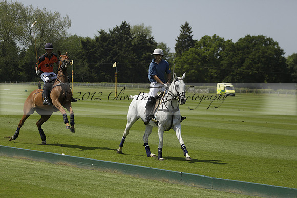 Four Quarters Orange v Montana in a Cicero Cup Polo match 2013.06.06
