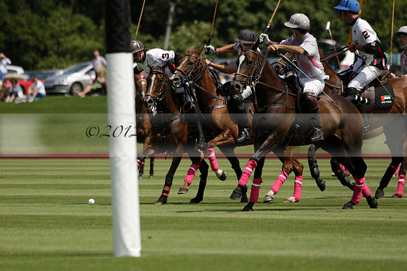 Talandracas v UAE Polo Team in a Veuve Clicquot Gold Cup Polo Match 2013.07.13
