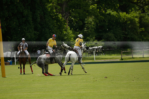 Las Estrellas v Four Quarters Blue in the final of the Jubilee Cup Polo match 2013.06.02
