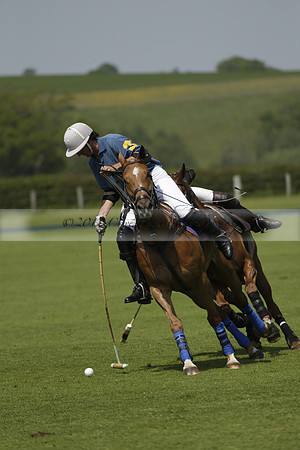 Four Quarters Orange v Montana in a Cicero Cup Polo match 2013.06.06