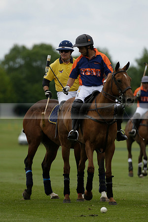 Las Estrellas v Four Quarters Blue in the final of the Jubilee Cup Polo match 2013.06.02