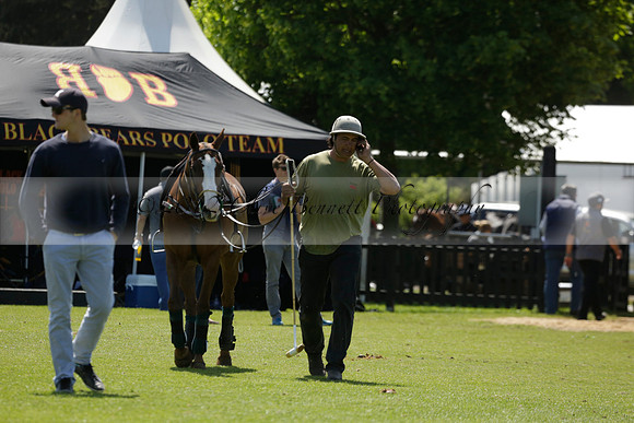 Black Bears v Salkeld in a Cartier Queens Cup polo match 2013.06.05