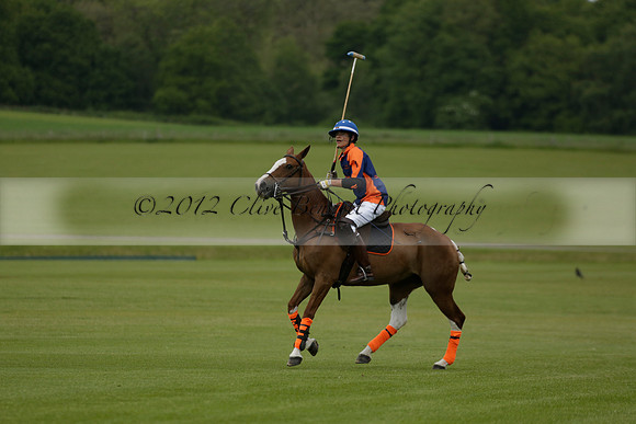 Las Estrellas v Four Quarters Blue in the final of the Jubilee Cup Polo match 2013.06.02