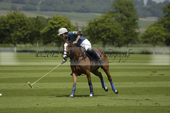 Four Quarters Orange v Montana in a Cicero Cup Polo match 2013.06.06