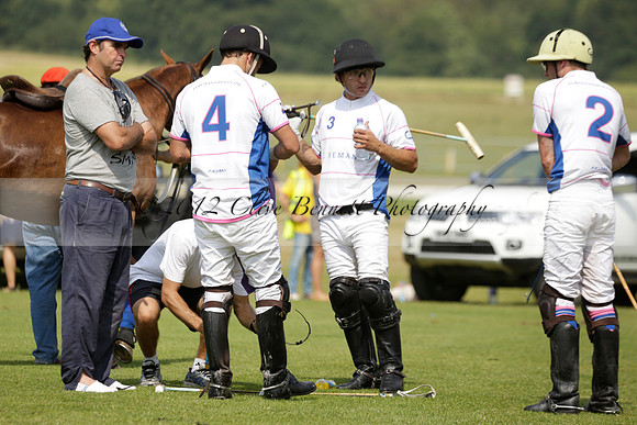 El Remanso v Sumaya in a Veuve Clicquot Gold Cup Polo Match 2013.07.13