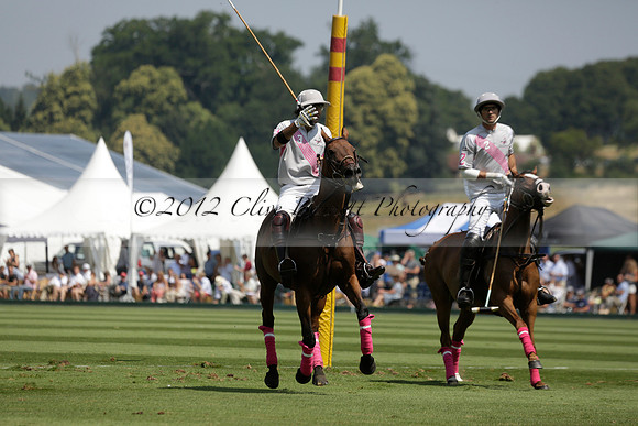Zacara v Talandracas in a Veuve Clicquot Gold Cup Polo Match 2013.07.18