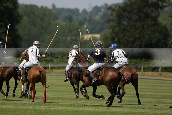 Silver Fox v Wintershall in a July 4 Goal Polo match 2013.07.17