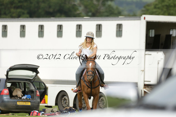 Beau Design v Boscom in an August Rother Cup 4 goal polo match at Cowdray Park Polo Club on Wednesday 07 August 2013