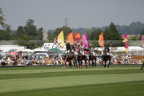 Zacara v Talandracas in a Veuve Clicquot Gold Cup Polo Match 2013.07.18