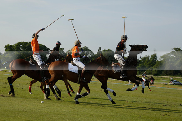 Shoreline v Cowdray Vikings in a Easebourne Cup Semi-final Polo match 2013.06.07