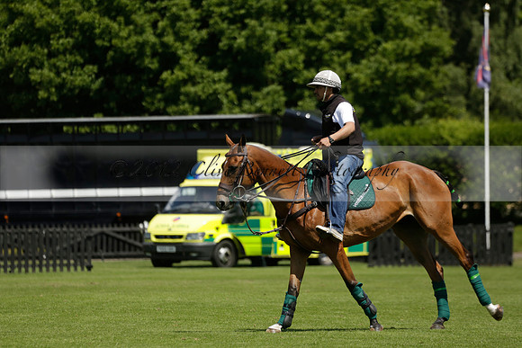 Black Bears v Salkeld in a Cartier Queens Cup polo match 2013.06.05