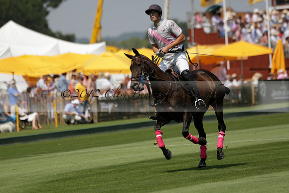 Zacara v Talandracas in a Veuve Clicquot Gold Cup Polo Match 2013.07.18