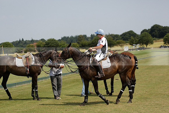 Cowdray Vikings v Enigma in a Bloom British Ladies Open Championship Polo match 2013.07.17