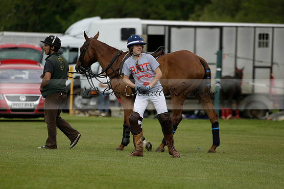 Las Estrellas v Four Quarters Blue in the final of the Jubilee Cup Polo match 2013.06.02