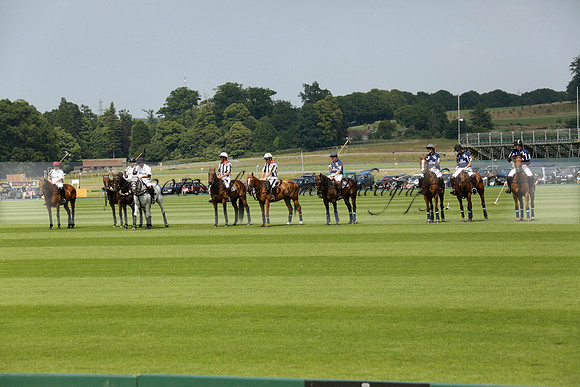 Zacara v Les Lions in a Veuve Clicquot Gold Cup Polo Match 2013.07.06