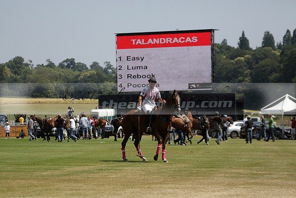 Zacara v Talandracas in a Veuve Clicquot Gold Cup Polo Match 2013.07.18