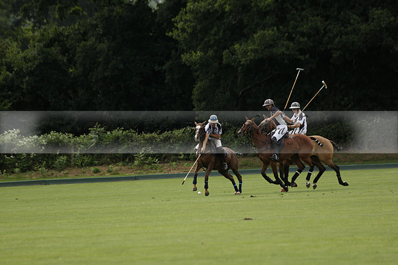 Beau Design v Boscom in an August Rother Cup 4 goal polo match at Cowdray Park Polo Club on Wednesday 07 August 2013
