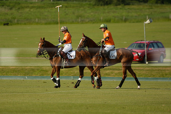 Shoreline v Cowdray Vikings in a Easebourne Cup Semi-final Polo match 2013.06.07
