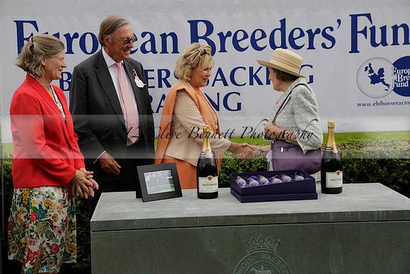 Race 6 Goodwood The British Stallion Studs Turf Club E.B.F. Fillies Stakes. 20130731. Race winner Ribbons owner Elite Racing Club