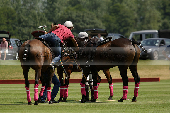 Talandracas v UAE Polo Team in a Veuve Clicquot Gold Cup Polo Match 2013.07.13