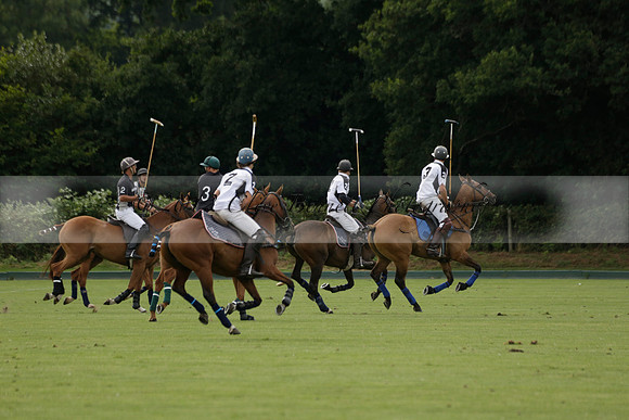 Beau Design v Boscom in an August Rother Cup 4 goal polo match at Cowdray Park Polo Club on Wednesday 07 August 2013