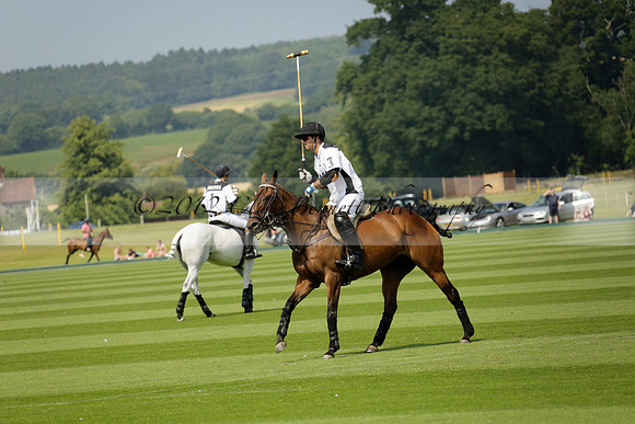 Zacara v Les Lions in a Veuve Clicquot Gold Cup Polo Match 2013.07.06