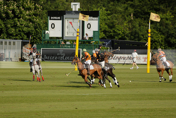 Shoreline v Cowdray Vikings in a Easebourne Cup Semi-final Polo match 2013.06.07