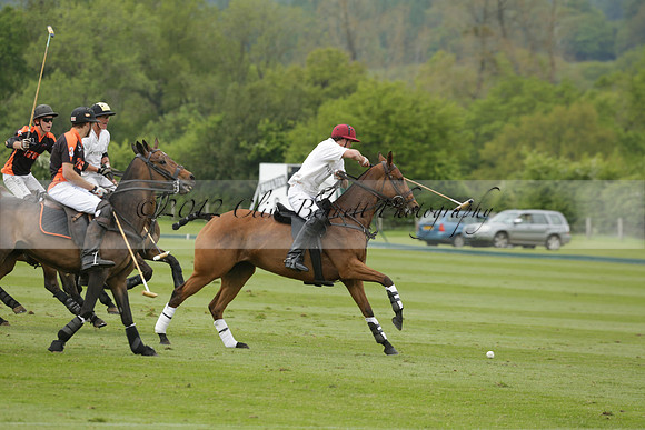 Poulton v Four Quarters Black in a Jaeger Le Coultre Dollar Cup Polo match 2013.05.22