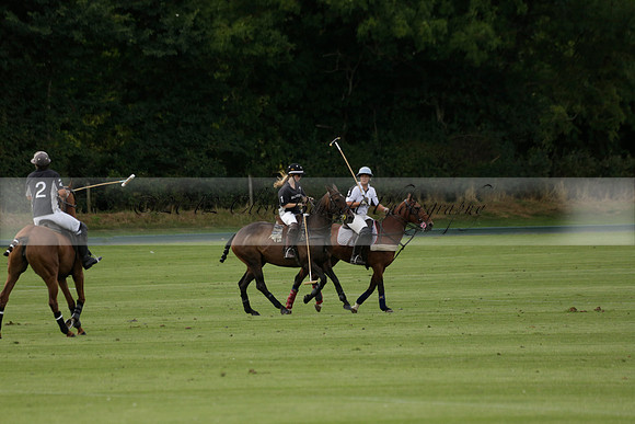 Beau Design v Boscom in an August Rother Cup 4 goal polo match at Cowdray Park Polo Club on Wednesday 07 August 2013