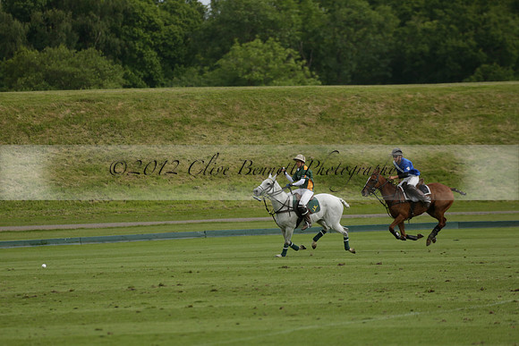 Maiz Dulce v Ghost Chilli in the Easebourne Cup final Polo match 2013.06.09