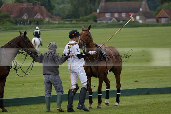 Burningfold v Combe Place in a June 4 Goal Cup polo match 2013.06.11