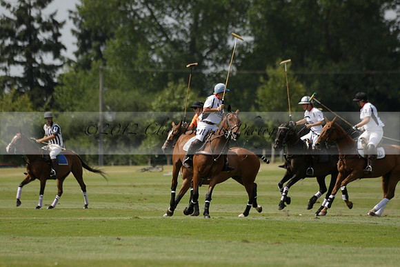 Cowdray Vikings v Enigma in a Bloom British Ladies Open Championship Polo match 2013.07.17