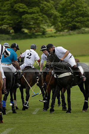 Pluma Negra v Turquoise in the Jubilee Cup Subsidiary Final Polo match 2013.06.02