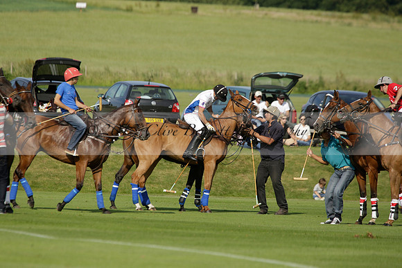 El Remanso v Emlor in a Veuve Clicquot Gold Cup Polo Match 2013.06.30